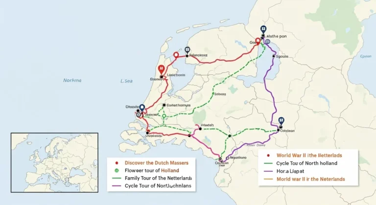 Holland Tour Map