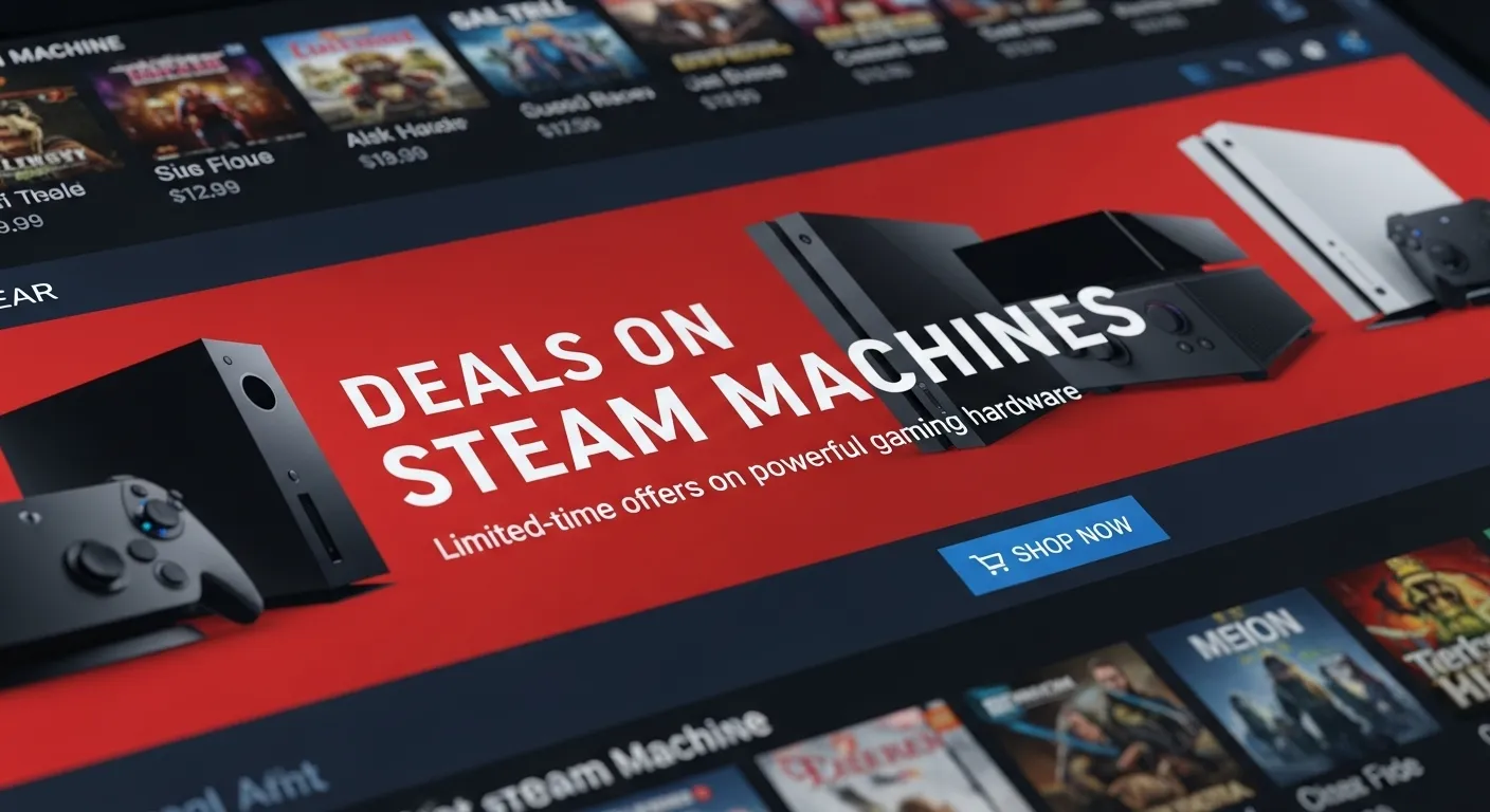 Deals on Steam Machines