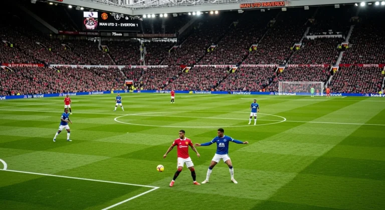 Man Utd vs Everton Match