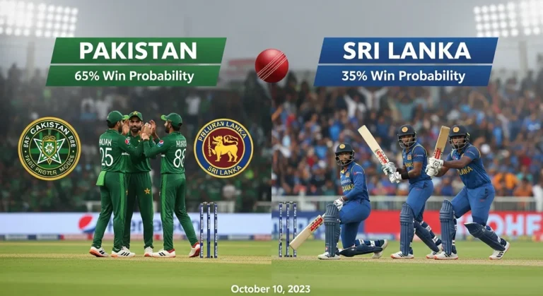 Pakistan vs Sri Lanka Match Prediction