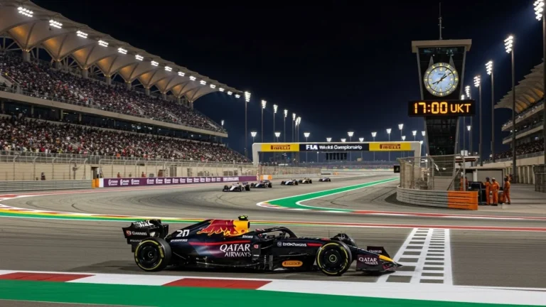 Sprint Race in Qatar at UK Time