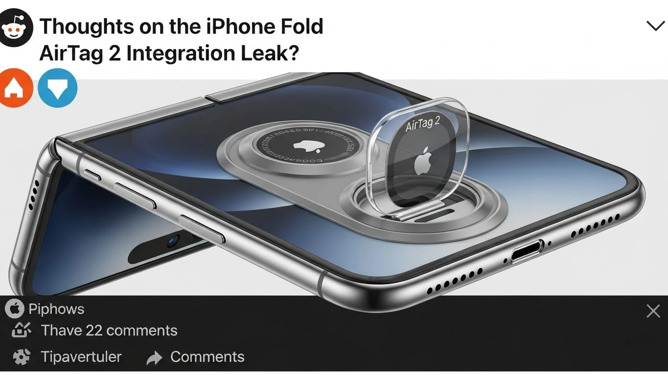 Apple iPhone Fold AirTag 2