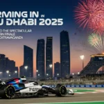 Performing in F1 Abu Dhabi 2025