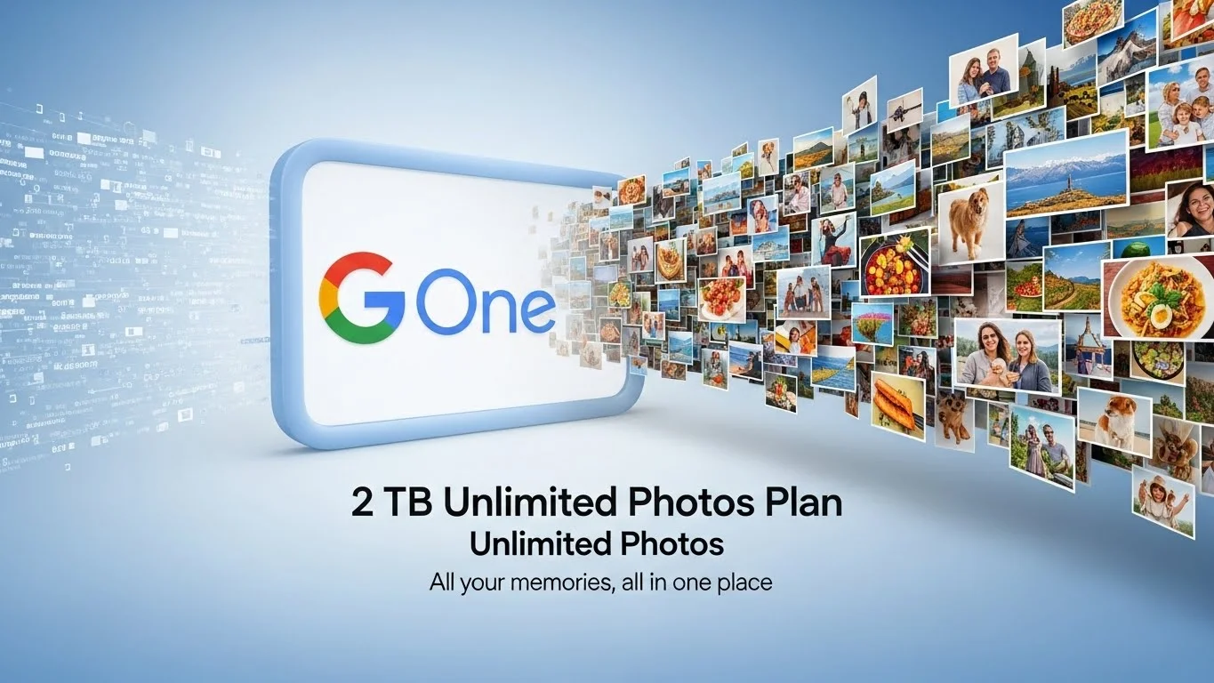 Google One 2 TB Unlimited Photos Plan