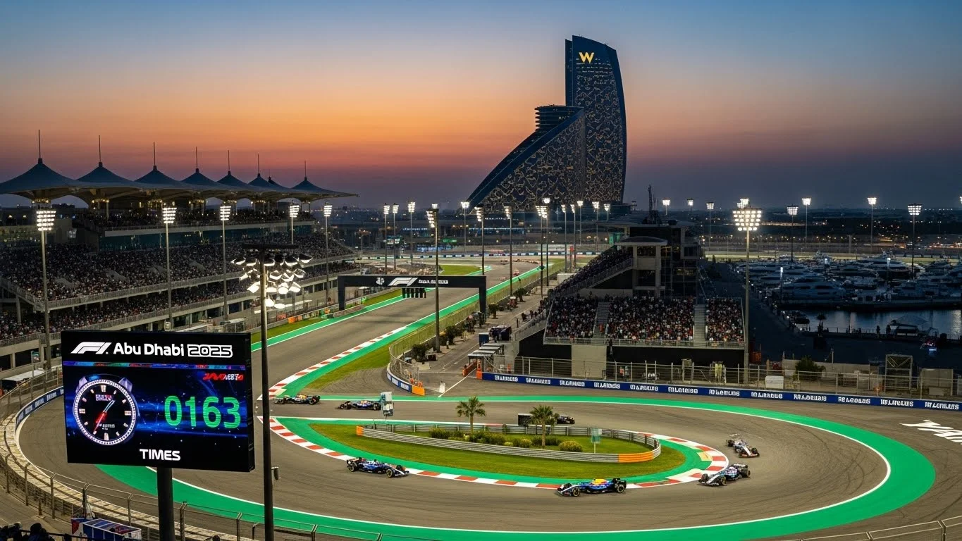 Tijden F1 Abu Dhabi 2025