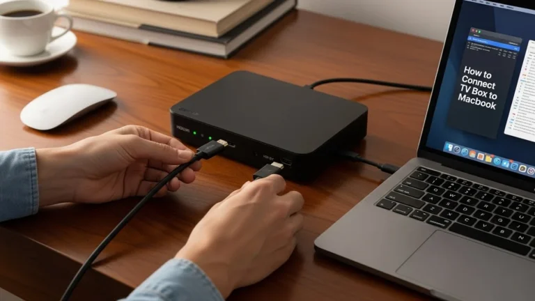 Connect TV Box to MacBook