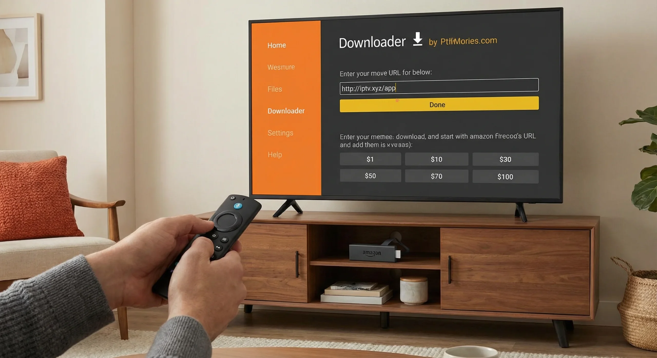 Install IPTV on FireStick