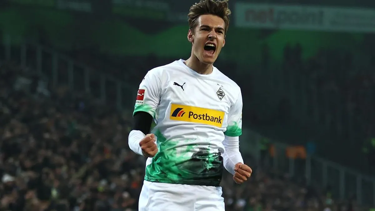Trainingsrückkehr von Florian Neuhaus bei Borussia